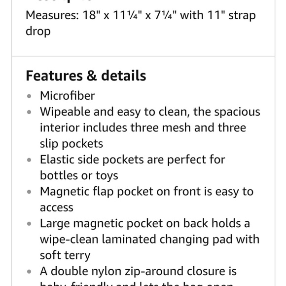 Vera Bradley Diaper Bag - Picture 2 of 2